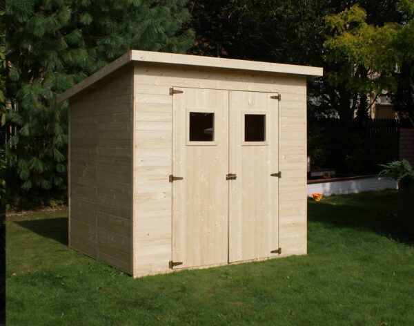 Domek narzędziowy panelowy z płaskim dachem 2,23 x 1,91 x 2,25h