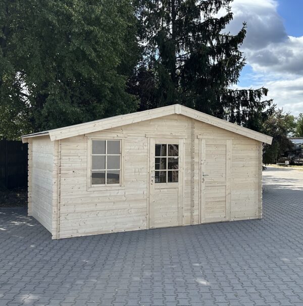 Domek z dwoma pomieszczeniami 5,0×3,0 bez podłogi