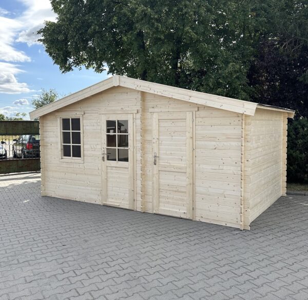 Domek z dwoma pomieszczeniami 5,0×3,0 bez podłogi